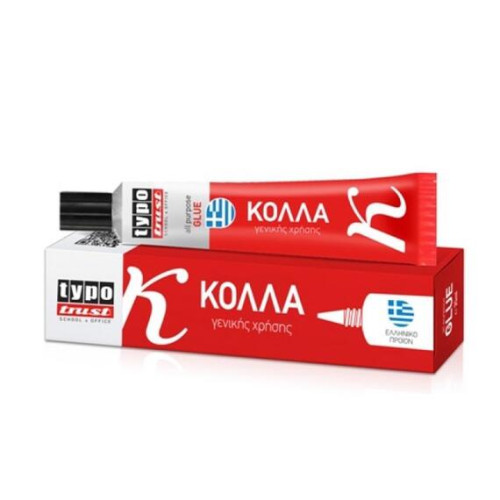 Κόλλα υγρή 55ml Typotrust Κόλλα υγρή 55ml Typotrust