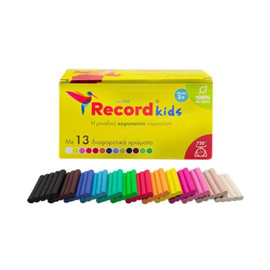 Πλαστελίνη Record 13 Διαφορετικά Χρώματα Πλαστελίνη Record 13 Διαφορετικά Χρώματα