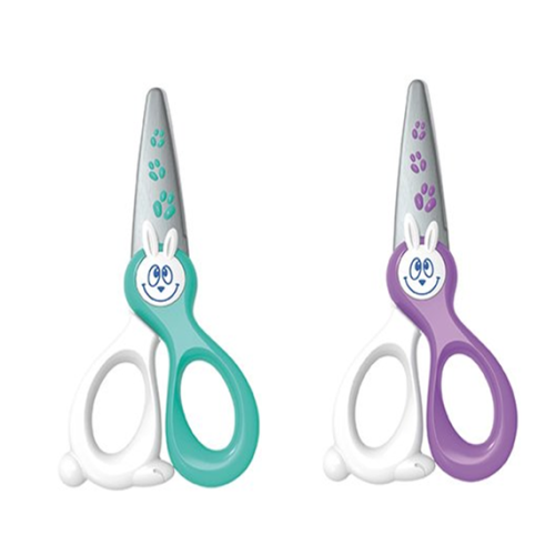 Ψαλίδι Προνηπιακό KidiCut 12cm Με Πλαστικές Λεπίδες