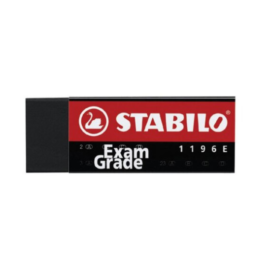 Γόμα Stabilo Exam Grade Μαύρη