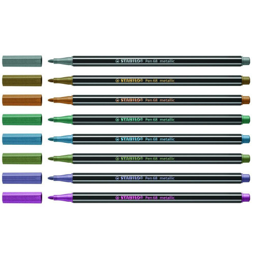 Μαρκαδόροι STABILO 68 metallic