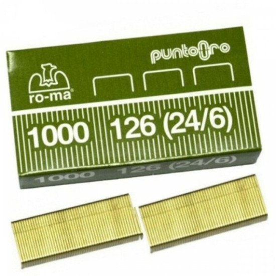 Σύρματα Roma 24/6 (126) 1000τεμ