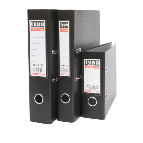 Κλασέρ Πλαστικό Με Μηχανισμό TYPOTRUST 832 Μαύρο Κλασέρ Πλαστικό Με Μηχανισμό TYPOTRUST 832 Μαύρο