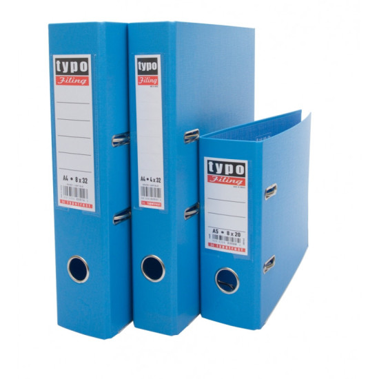 Κλασέρ Πλαστικό Με Μηχανισμό TYPOTRUST 832 Μπλε Κλασέρ Πλαστικό Με Μηχανισμό TYPOTRUST 832 Μπλε