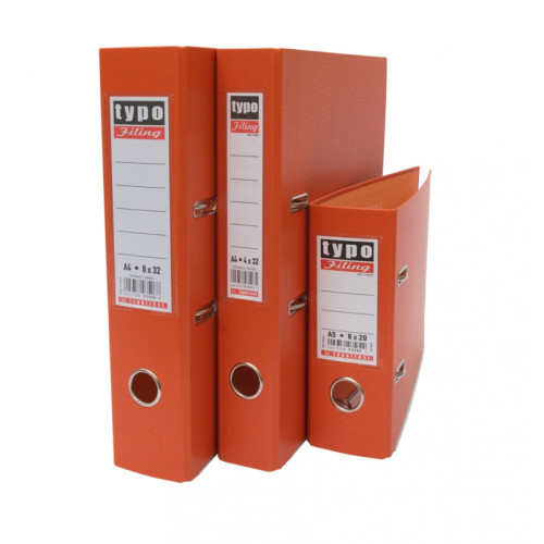 Κλασέρ Πλαστικό Με Μηχανισμό TYPOTRUST 832 Πορτοκαλί Κλασέρ Πλαστικό Με Μηχανισμό TYPOTRUST 832 Πορτοκαλί