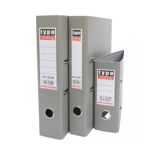 Κλασέρ Πλαστικό Με Μηχανισμό TYPOTRUST 832 Γκρι Κλασέρ Πλαστικό Με Μηχανισμό TYPOTRUST 832 Γκρι