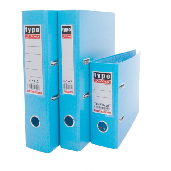 Κλασέρ Πλαστικό Με Μηχανισμό TYPOTRUST 832 Γαλάζιο Κλασέρ Πλαστικό Με Μηχανισμό TYPOTRUST 832 Γαλάζιο