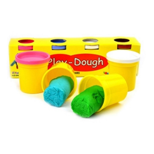 Πλαστοζυμαράκια PLAY-DOUGH MAXI 4 Χρώματα 100gr
