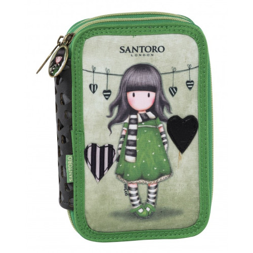 Santoro London Gorjuss The Scarf Κασετίνα Διπλή Γεμάτη