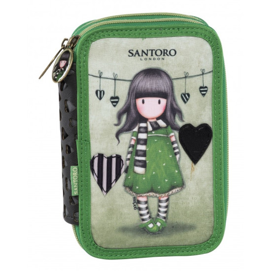 Santoro London Gorjuss The Scarf Κασετίνα Διπλή Γεμάτη