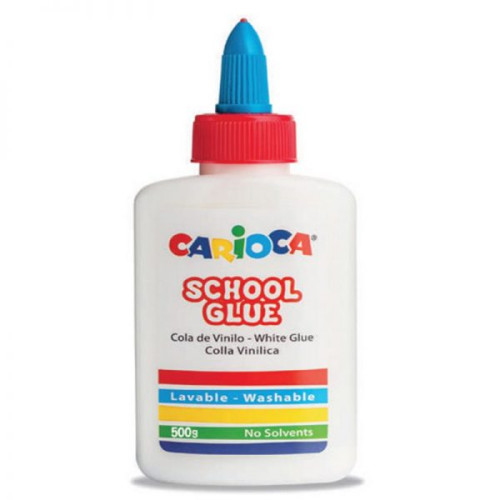 Κόλλα Λευκή Χειροτεχνίας 500gr Carioca