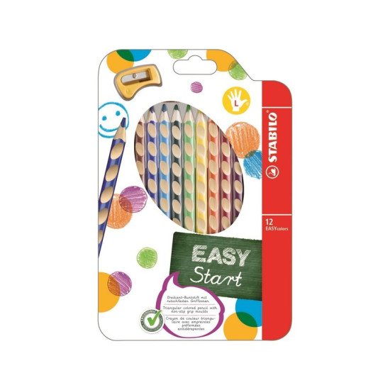 Ξυλομπογιές STABILO EASYcolor 331/12 Τεμ Left (Αριστερόχειρες)