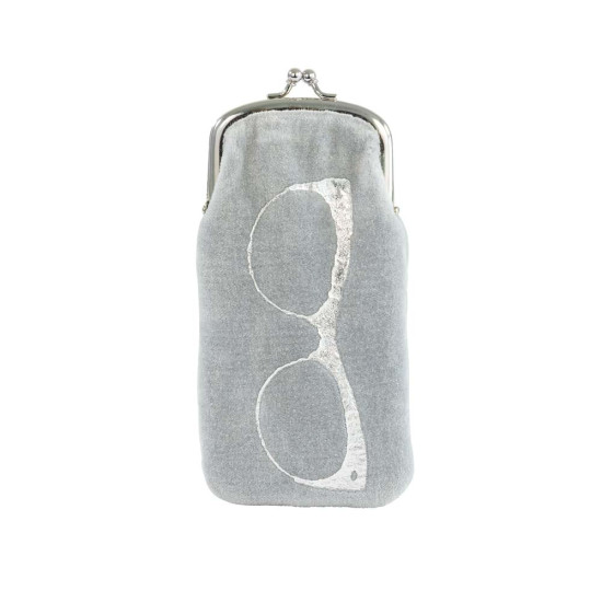 Θήκη Γυαλιών Γκρι βελούδο Artebene Θήκη Γυαλιών Γκρι βελούδο Artebene