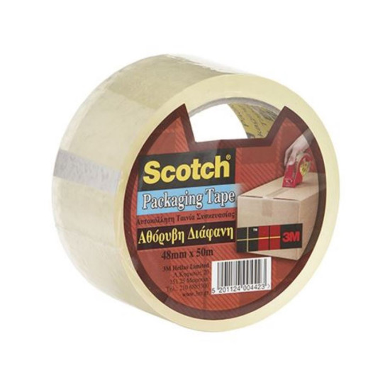 Ταινία συσκευασίας διάφανη 48mmΧ50m Scotch