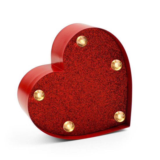 Διακοσμητικό Με Φωτάκια Heart Mini Decorative Light Heart - Legami