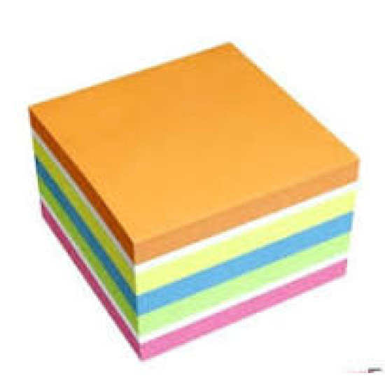 Κύβος αυτοκόλλητος Info 450φ. 75x75mm 5654-53