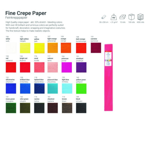 Χαρτί Γκοφρέ 50X200cm Werola Χαρτί Γκοφρέ 50X200cm Werola