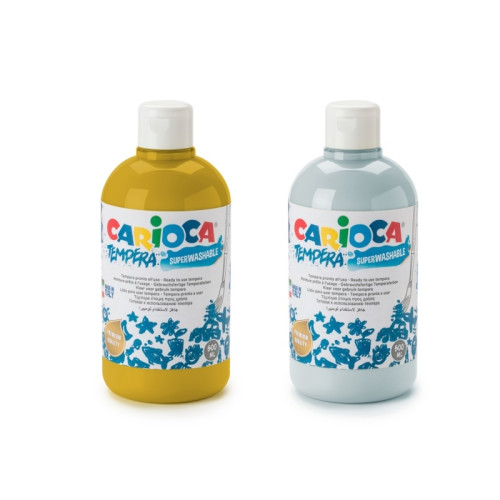 Τέμπερες Carioca 500ml Χρυσό & Ασημένιο Τέμπερες Carioca 500ml Χρυσό & Ασημένιο