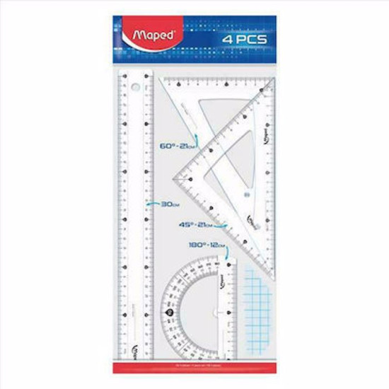 ΓΕΩΜΕΤΡΙΚΟ ΣΕΤ ΟΡΓΑΝΩΝ CRISTAL 242 30CM 4 TMX ΓΕΩΜΕΤΡΙΚΟ ΣΕΤ ΟΡΓΑΝΩΝ CRISTAL 242 30CM 4 TMX